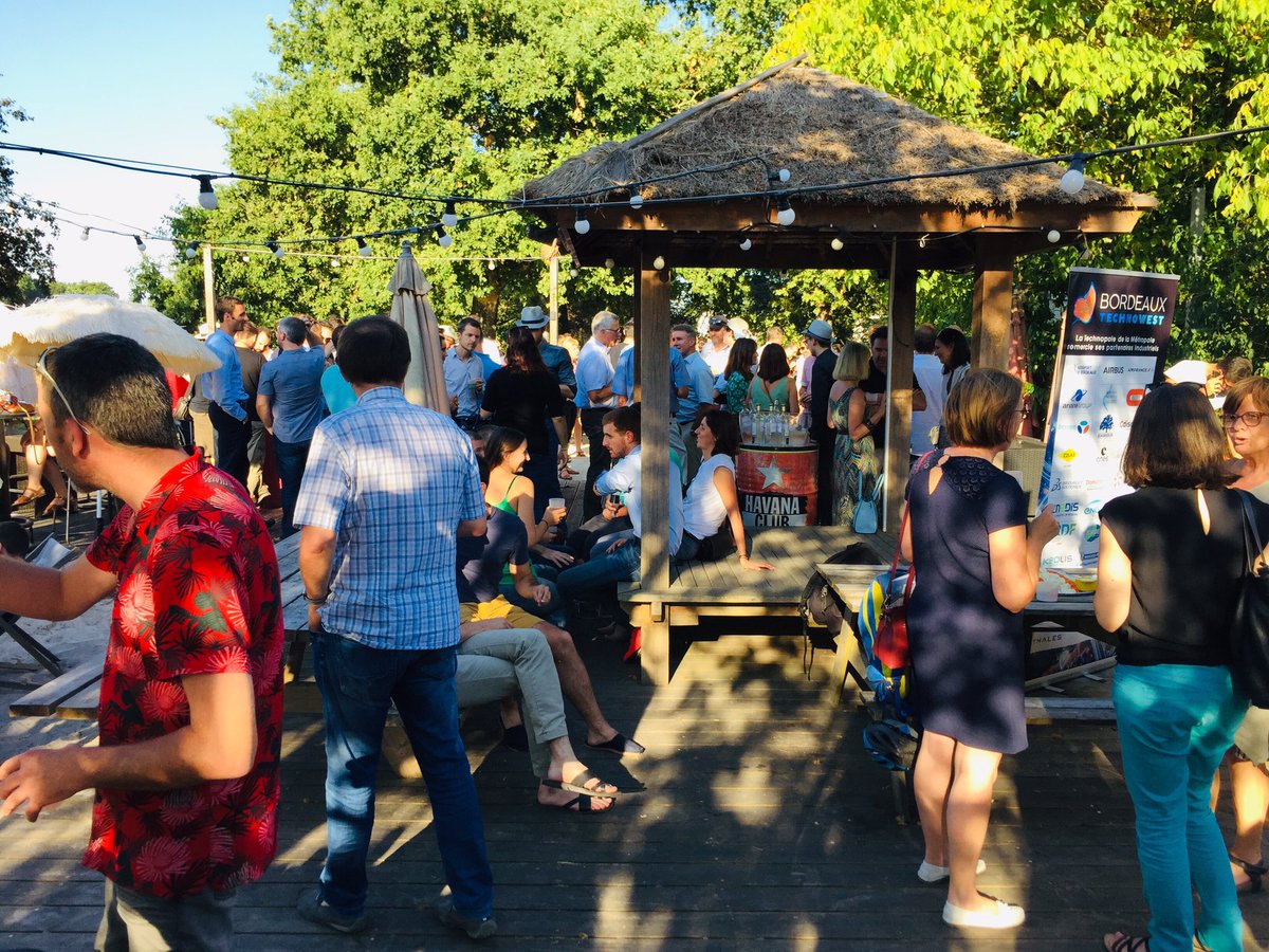 Bdx_Technowest's tweet image. Ça sent les vacances d’été qui approchent pour la technopole☀️🌊 Merci à nos partenaires et à nos #startup de nous faire l’amitié de partager ce nouvel #Aperowest