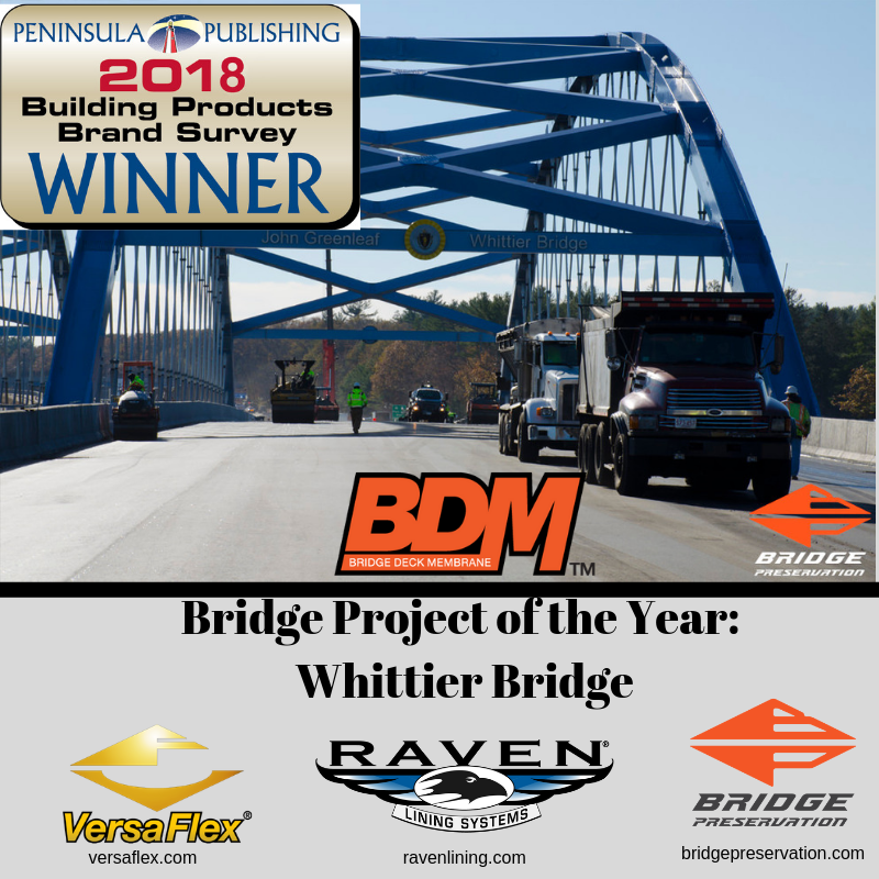 BridgePreserve's tweet photo. Bridge Deck Membrane is a leading protective &amp; waterproofing coating for highway &amp; bridge infrastructure. Learn more about our waterproofing process!
https://t.co/esH9WhtExs

Featured product: BDM
#bridge #highways #waterproofing #specialtycoatings #infrastructure #transportation https://t.co/y6sysQd2fh