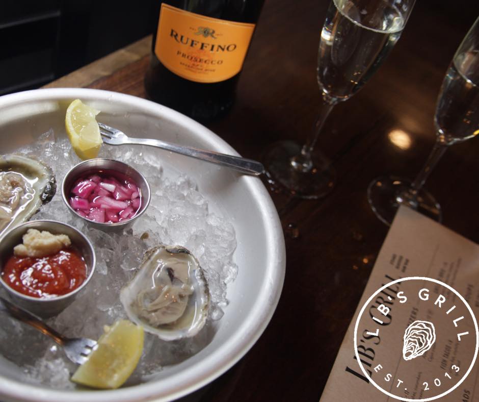 Oysters and Champagne are a match made in heaven!
