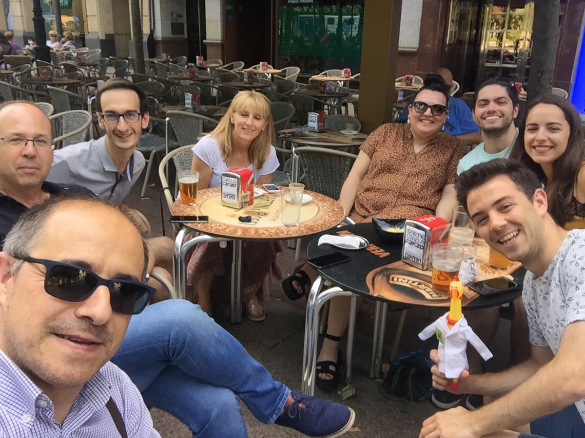 Héctor Busto (@hebusto) on Twitter photo Hoy hemos celebrado el resultado de las actividades que desde la <a href="/RSEQUIMICA/">RSEQ</a> en La Rioja, con la Junta #RSEQRioja y con #VayaElementos, hemos realizado en este Año Internacional de la Tabla Periódica! Imposible sin la #UCCUnirioja <a href="/unirioja/">Universidad de La Rioja</a>. Y en la foto nos falta <a href="/PabloGPorta/">Pablo García Porta</a>! Hoy hemos celebrado el resultado de las actividades que desde la <a href="/RSEQUIMICA/">RSEQ</a> en La Rioja, con la Junta #RSEQRioja y con #VayaElementos, hemos realizado en este Año Internacional de la Tabla Periódica! Imposible sin la #UCCUnirioja <a href="/unirioja/">Universidad de La Rioja</a>. Y en la foto nos falta <a href="/PabloGPorta/">Pablo García Porta</a>!
