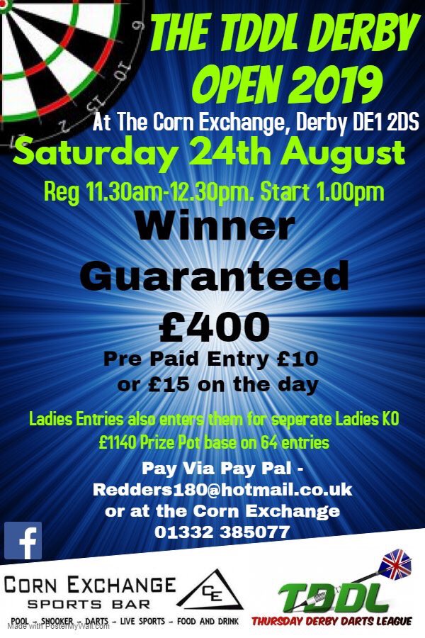 redders180's tweet image. #tddlderbyopen