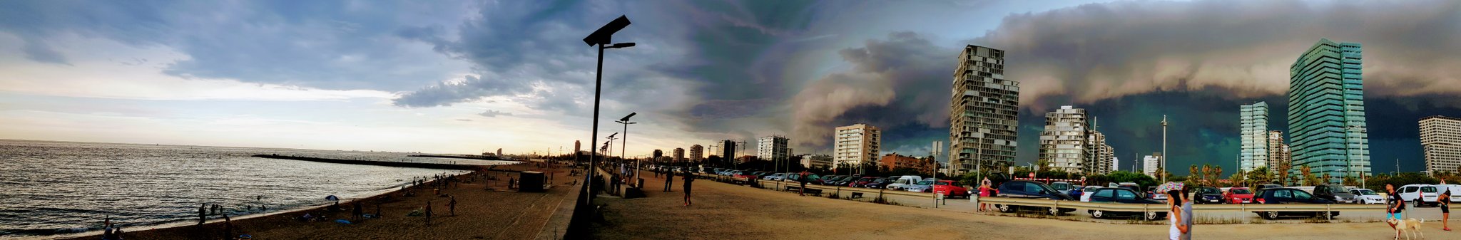orage barcelone photo