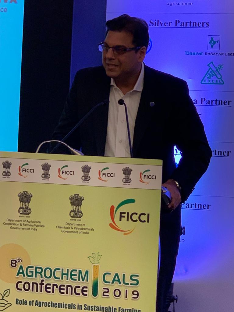 Rajan_Gajaria's tweet photo. @corteva @ FICCI AgroChemicals Conference - It will take all of us working together across the crop protection industry to ensure a sustainable future - think of 3 Cs: Consumer Trust, Convergence of Technologies, and Collaborations. #KeepGrowing #Sustainability #GrowingProgress https://t.co/ESdPM63Elr