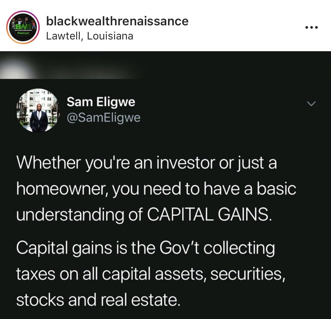 BlackerPockets's tweet photo. Shoutout to @blackwealthrenaissance for spreading this knowledge! Look up and learn about all the taxes on these properties!
#UrbanInvesting #RealEstate #BlackPockets #HomeOwner #Architecture #Decor #Home #House #Urban #Investing #Houseflipping #Success #Stocks https://t.co/w4K4k7wgIj