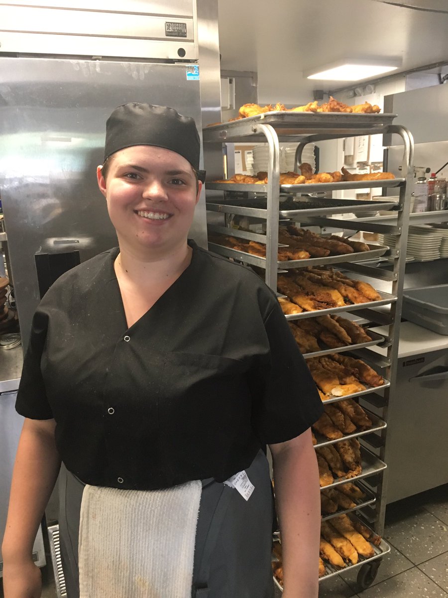 Successful summer coop visit with <a href="/auburn_eagles/">Auburn Eagles</a> student Shelby at her <a href="/WWHalifax/">WaterfrontWarehouse</a> culinary placement. #50HourCheck #WorkplaceExperience <a href="/HRCE_NS/">Halifax Regional Centre for Education</a> <a href="/nseducation/">NS Education and Early Childhood Development</a>