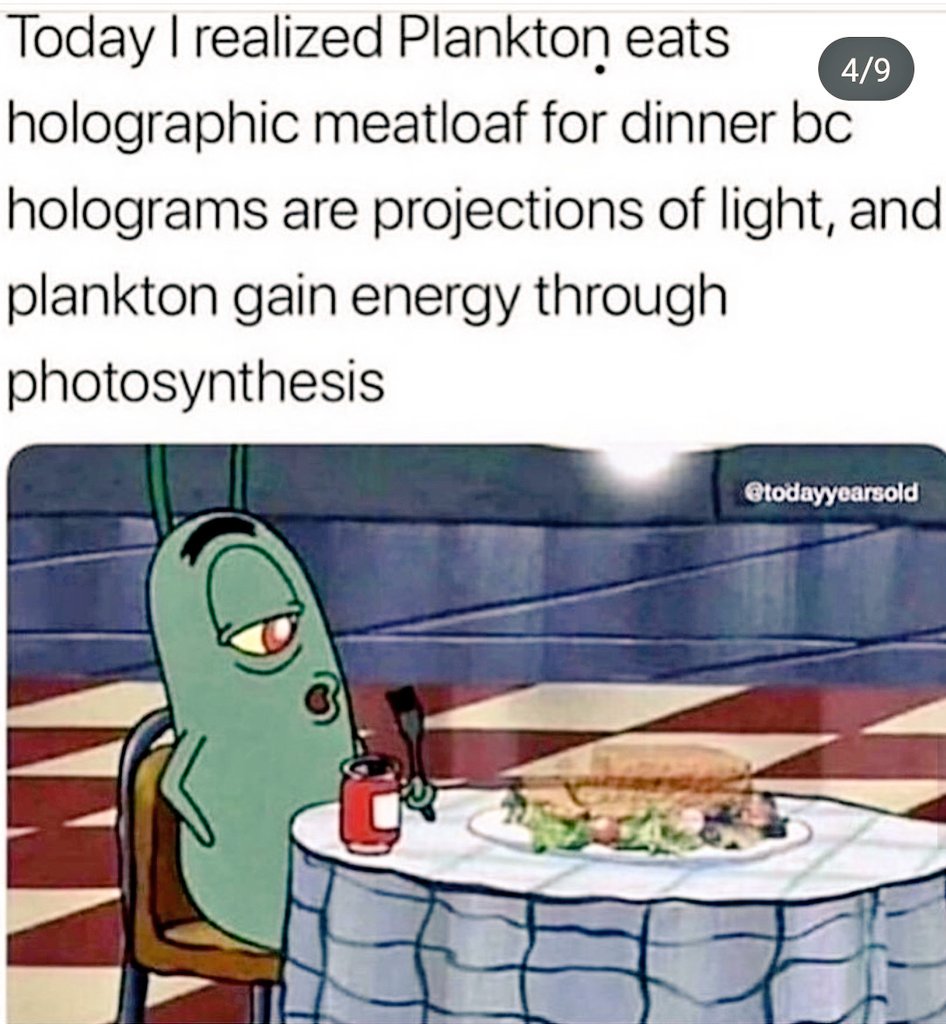KYQueenC's tweet photo. I was today years old lol
#SpongeBob #science #lol #duh https://t.co/5JjRLg6g0f