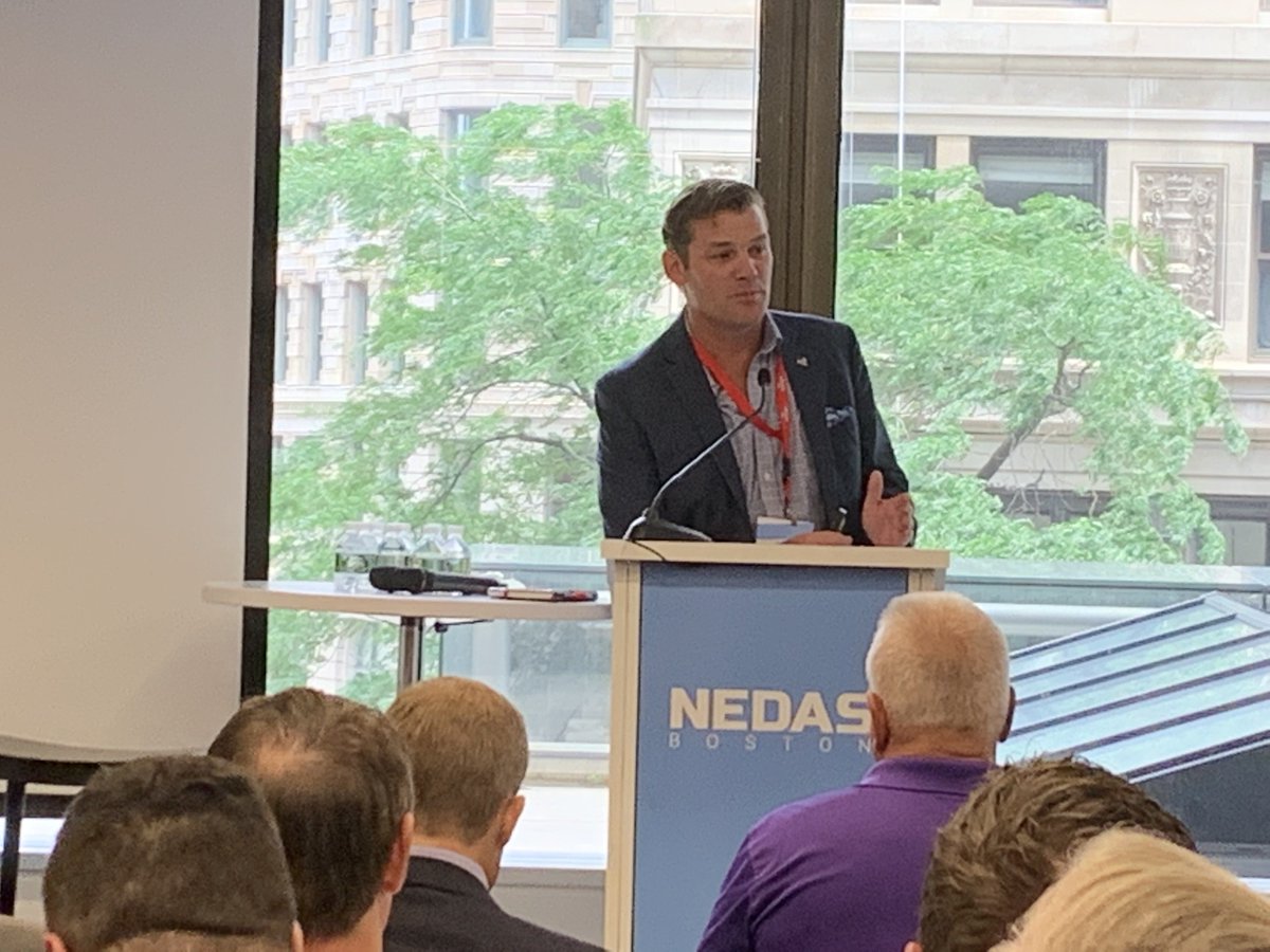 DASandSmallCell's tweet photo. Kicking off our #NEDASBoston Symposium is #Keynote Dr. Derek Peterson, CTO, @Boingo. https://t.co/h0HLj60v1u