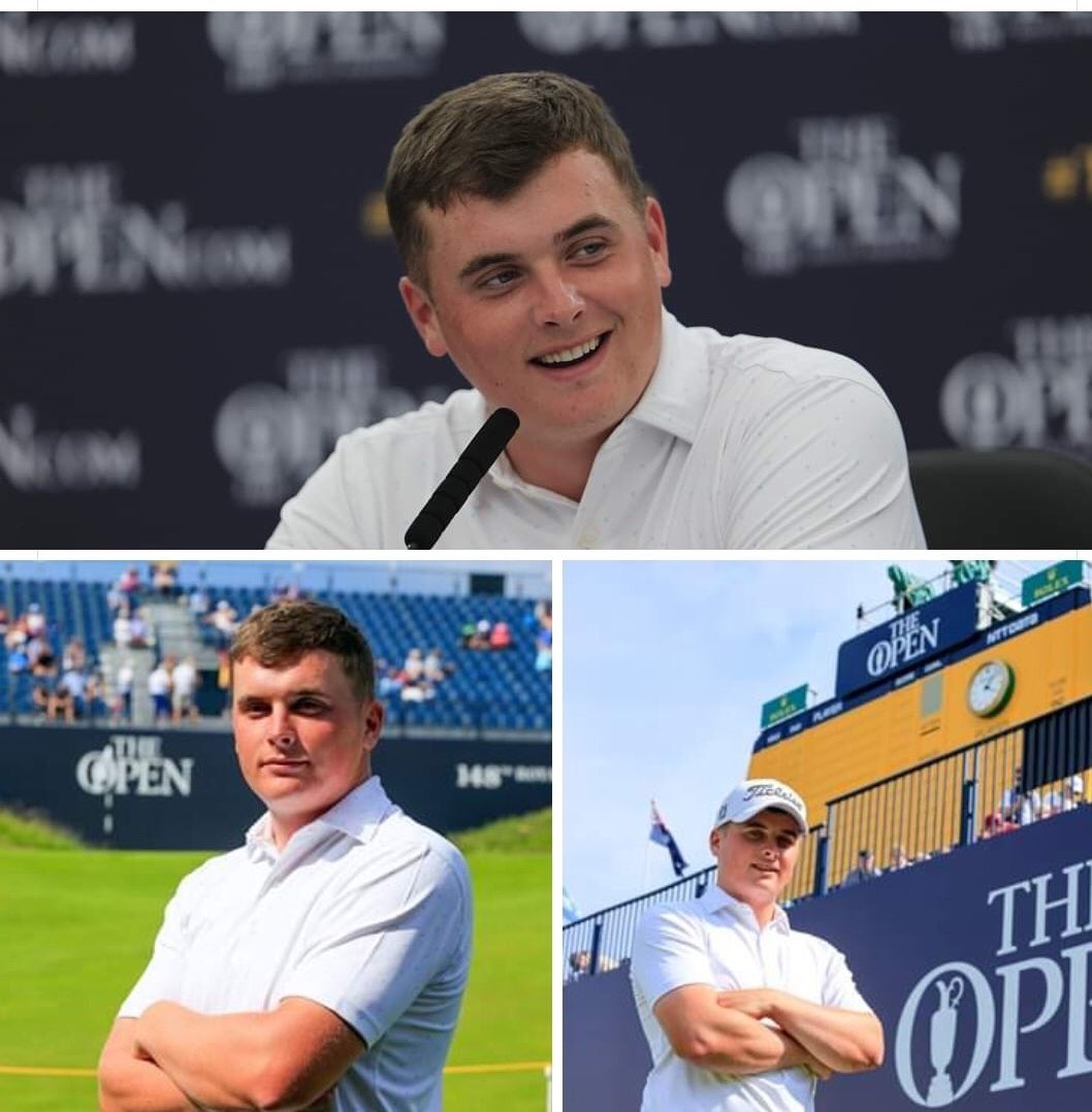 Best of luck to James Sugrue who is teeing off in the British Open tomorrow morning. Amazing news for the Mallow man! #golf #theopen #jamessugrue