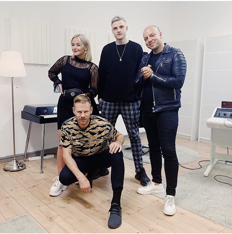 MusicalKarina's tweet photo. KEiiNO has been in Berlin to record the vocals for a new KEiiNO song, YAY, and started today of by playing an acoustic version of Spirit in the sky on German TV this morning https://t.co/ZEZBrjtKLb