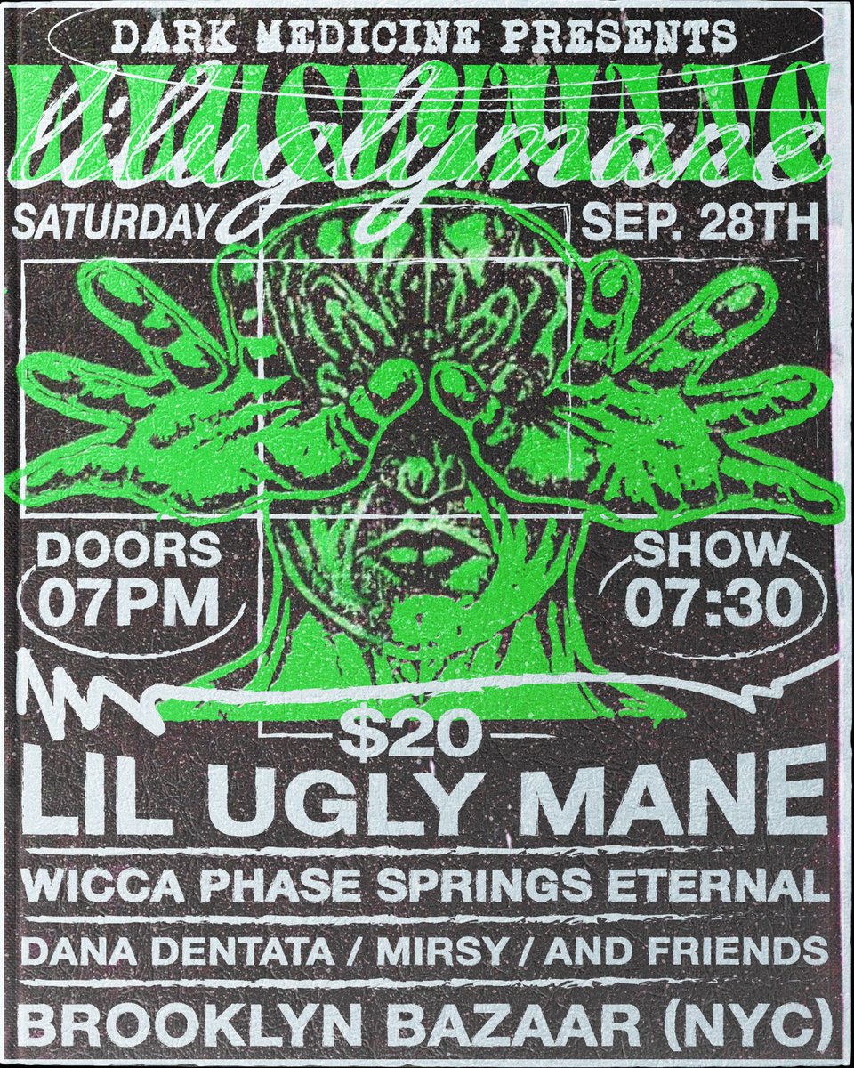 DarkMedicine_'s tweet photo. 9/28 at Brooklyn Bazaar https://t.co/L1BgjakMF1
