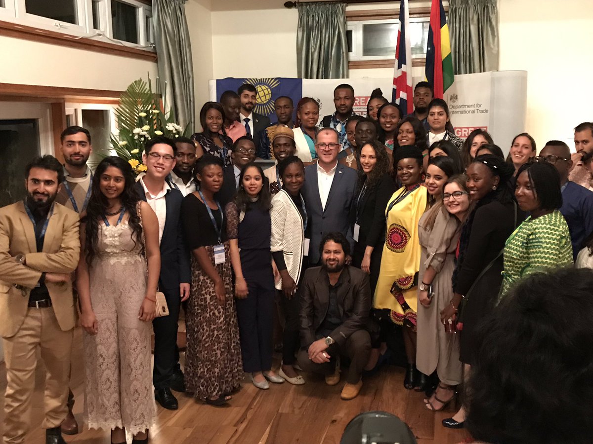 HCKeithAllan's tweet photo. Wonderful honour to host Association of Commonwealth Universities Summer School 2019. What a brilliant group of students from 15 #Commonwealth countries. Exciting future for our Commonwealth. @University_MU @cheveningfco @BritishCouncil @The_ACU @commonwealthsec @Commonwealth18 https://t.co/nm9DT3wplx
