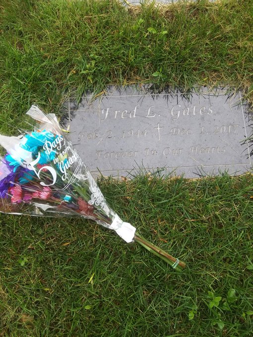 Went to visit my father in law Fred L. Gates today and also laid flowers down for his other son who passed<a href="/tag/woodrocketbrunch"class="tags"><span>#woodrocketbrunch</span></a>