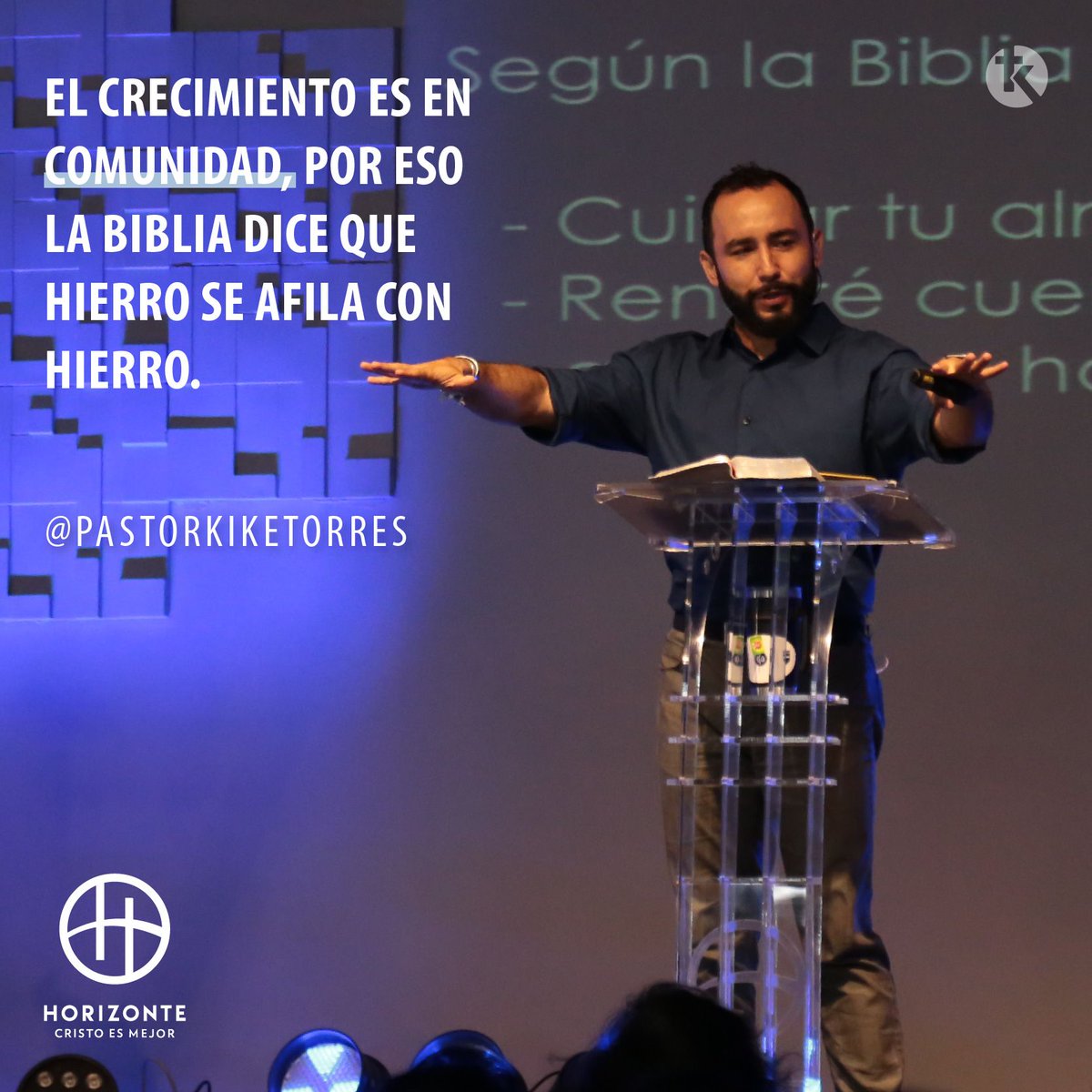 pastorreskike's tweet image. Como el hierro se afila con hierro, así un amigo se afila con su amigo. (Pr 27.17). 
·
Escucha el sermón completo en buff.ly/2XOa7yH 
·
#comunidad #evangelio #hierro #amigo #crecimiento