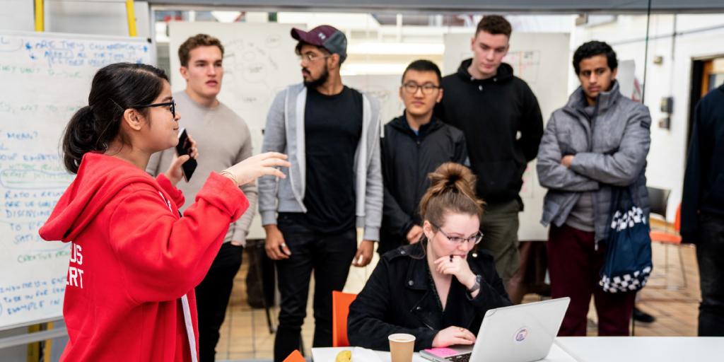 github's tweet image. Students and teachers! 🍎
Want to start seeing an improvement in computer science learning?

Attend a hackathon!
Practice using your existing tools and learn new ones in a fun and fast-paced environment.

github.co/2XOmL0K