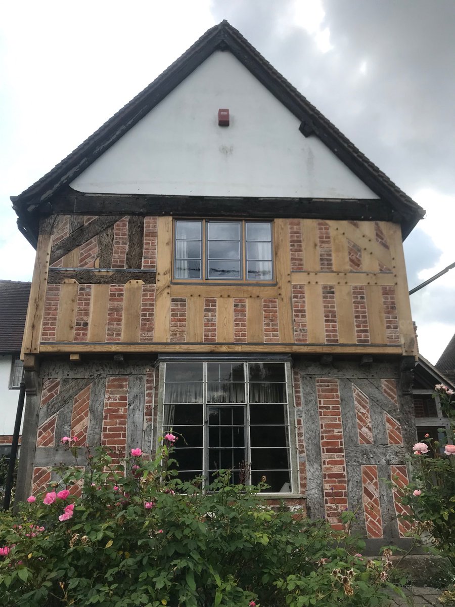 DanPaddockBSLtd's tweet photo. Timber frame repairs complete, looking forward to the next phase later this year. https://t.co/NEjMLx16XQ