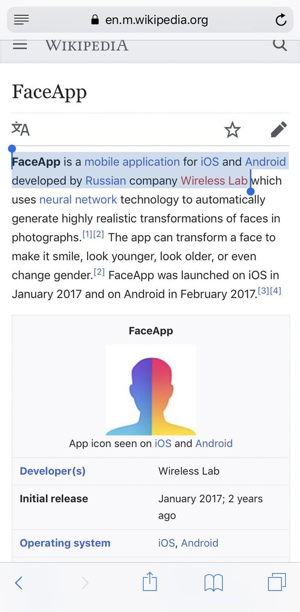 Face App Icon