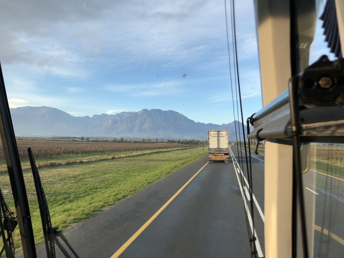 LRGSRugby's tweet photo. And finally, some photos from the amazing drive in to Worcester this evening to meet hosts from HTS Drostdy. Mr Ledward was in his element educating the boys about the granitic formations. @LRGSGeography would be proud! #LRGSinSA🇿🇦 https://t.co/5aB8ANBf73