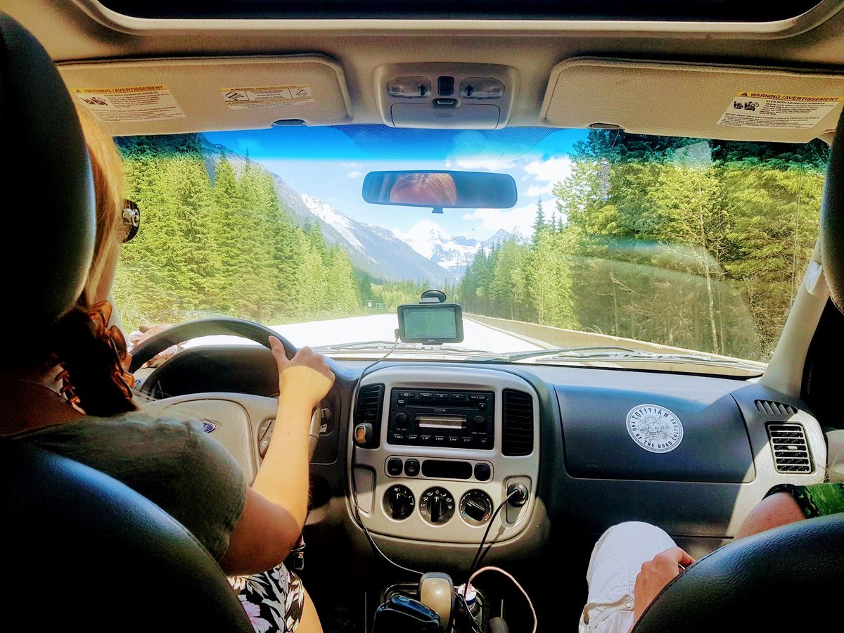 Poparide's tweet photo. How is your gas mileage looking this Summer? Find out how #poparide Claire spent only $21 to drive 4,300 km in between #BC and #Alberta by taking passengers through our #realridesharing platform #poparide https://t.co/XQ1qFZ2ihn @GasBuddy @HelloBC @TravelAlberta https://t.co/adwcCsUsCm