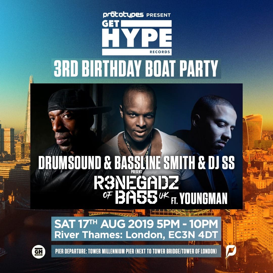 Get Hype Records (@wegethype) on Twitter photo 1st artists for our <a href="/WeGetHype/">Get Hype Records</a> 3rd birthday boat party in London announced!!!! Catch you there on the 17/08/2019
Tickets here: bit.ly/2JC7ION 1st artists for our <a href="/WeGetHype/">Get Hype Records</a> 3rd birthday boat party in London announced!!!! Catch you there on the 17/08/2019
Tickets here: bit.ly/2JC7ION