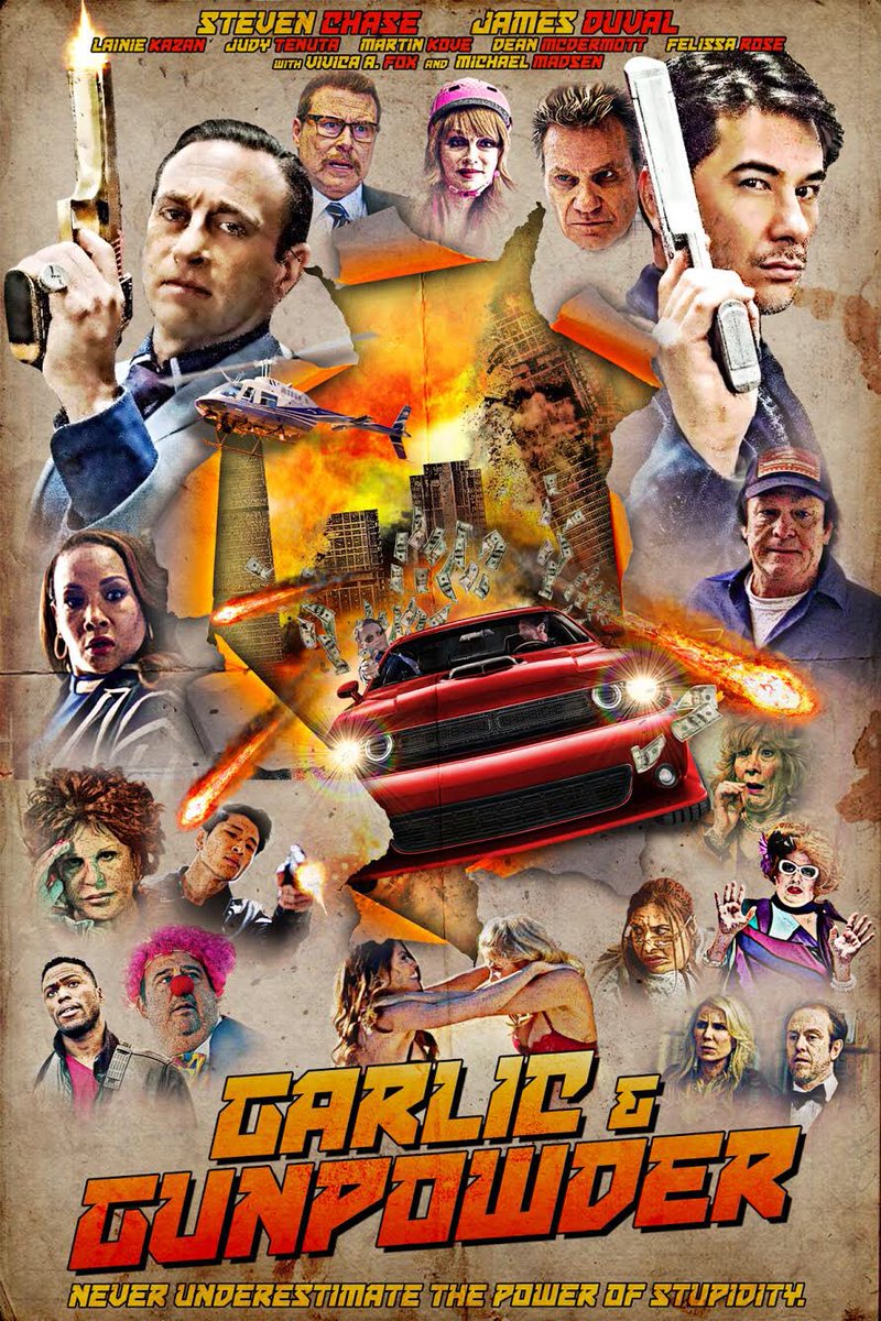 <a href="/rogersphilip101/">Philip Rogers</a> <a href="/CampDread/">Camp Dread</a> <a href="/ZOMBIEKILLERSEG/">Zombie Killers</a> <a href="/DeathHouseMovie/">Death House</a> @sharethescreams <a href="/ShareTheHorror/">Horror Share</a> @Horror_Share <a href="/PromotionHorror/">Horror Promotion</a> <a href="/NonprofitHorror/">Nonprofit Horror</a> <a href="/horror_retweets/">#HorrorRetweets</a> @theboldmom And I wrote and directed <a href="/GarlicGunpowder/">Garlic & Gunpowder</a> which features a wildly funny <a href="/Felissa_Rose/">FelissaRose</a> <a href="/JudyTenuta/">Judy Tenuta</a> <a href="/MartinKove/">Martin Kove</a> <a href="/MsVivicaFox/">Vivica A. Fox</a> Michael Madsen <a href="/RealJamesDuval/">James Duval</a> 
and <a href="/imdeanmcdermott/">Dean McDermott</a>