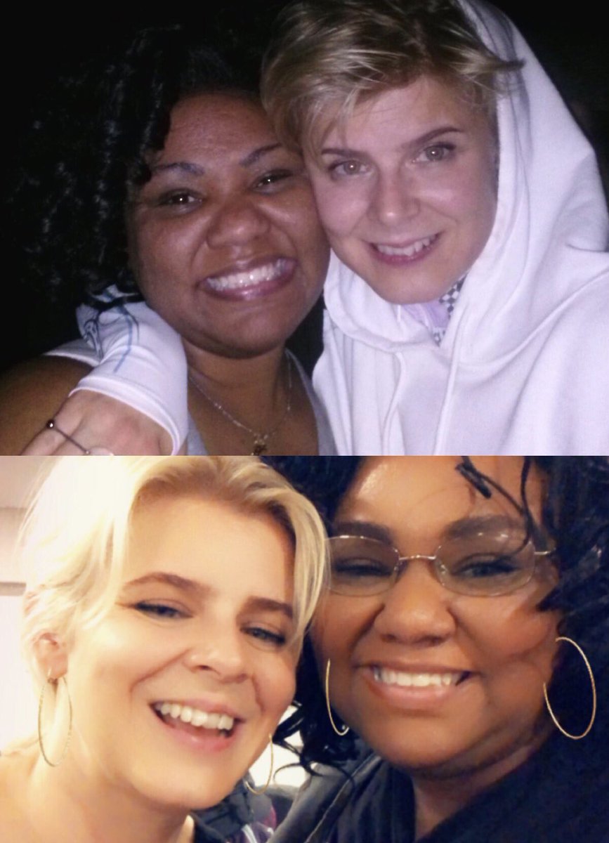 TOP: 6 years ago 
BOTTOM: Today

<a href="/robynkonichiwa/">Robyn</a> so thrilled that we had stayed friends all of these years!

It’s going to be a great show!