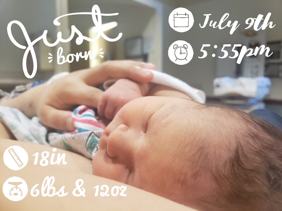 rin4thewin's tweet photo. Introducing the newest member of the AT&amp;T family, Dylan Alexandria Deutsch. @JacobDDeutsch and I are just so proud to be her parents. Words can’t begin to describe how happy we are 💕🥰👨‍👩‍👧 https://t.co/vlibeYAIkf