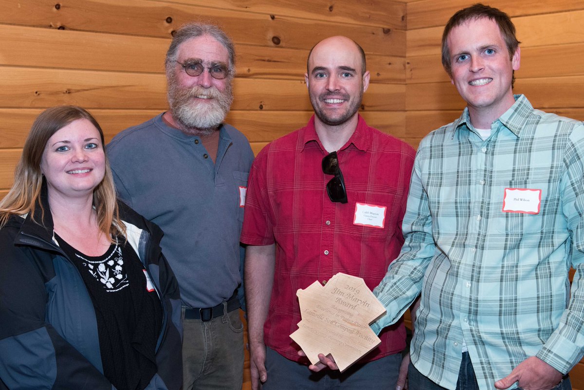 #FlashBackFriday to Lamoille Soil Receiving the 2019 Jim Marvin Award for Excellence in Project Design. Thank you again to the Lamoille County Planning Commision for this recognition! #FeelGoodFriday
