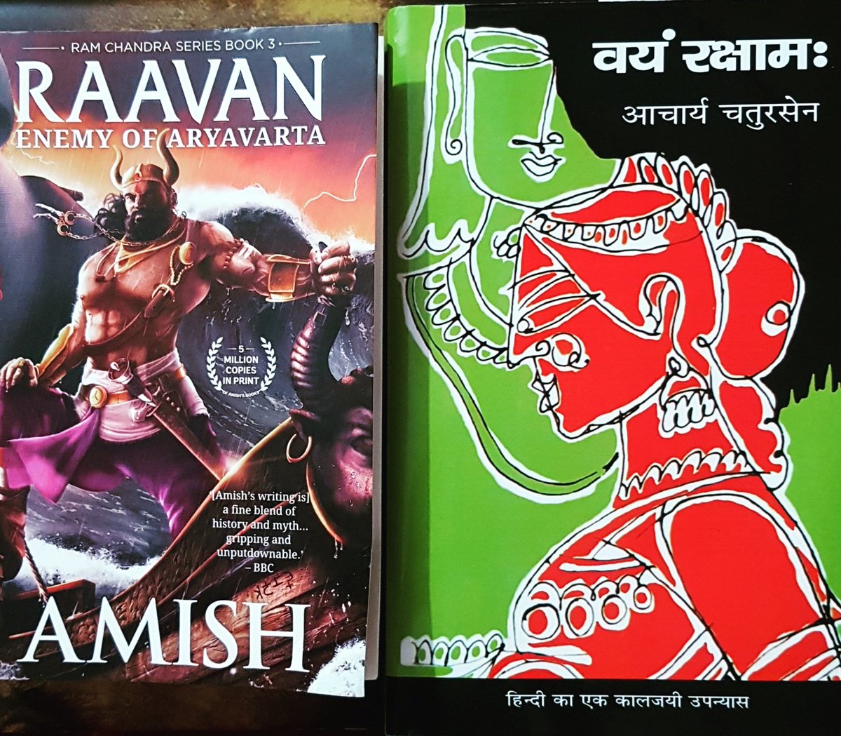 sidisdangerous's tweet image. #TwoBooks #OneLegend #Raavan @authoramish
