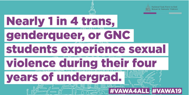 Survivors of gender-based violence need change, not deadlock.
#VAWA4ALL #VAWA19