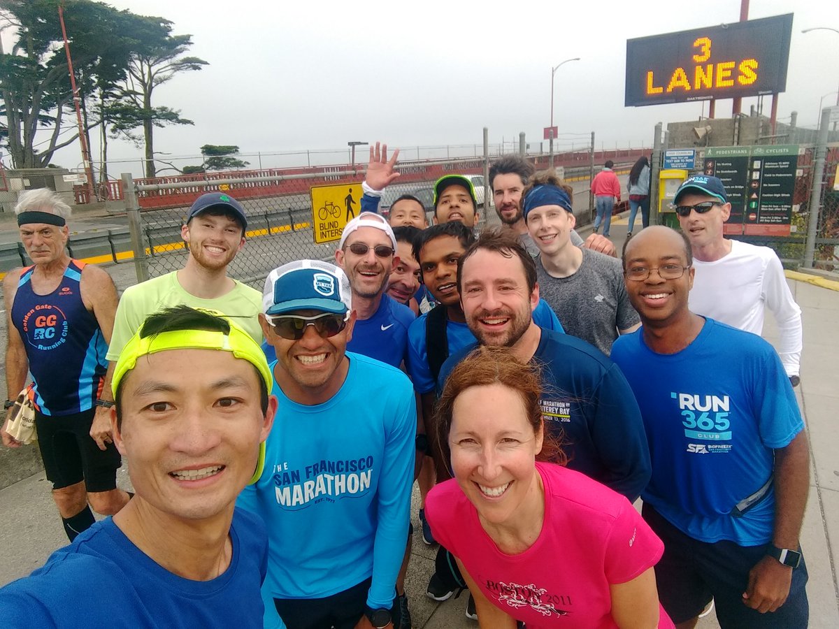 run365sf's tweet photo. RUN365 Trainees! We are less than 10 days away from The Biofreeze SF Marathon! What advice do you have for a first time marathoner as we lead up to race day?! Comment below!👇

Photo Credit📸: @Chanarchy https://t.co/xjZU1TJX4d