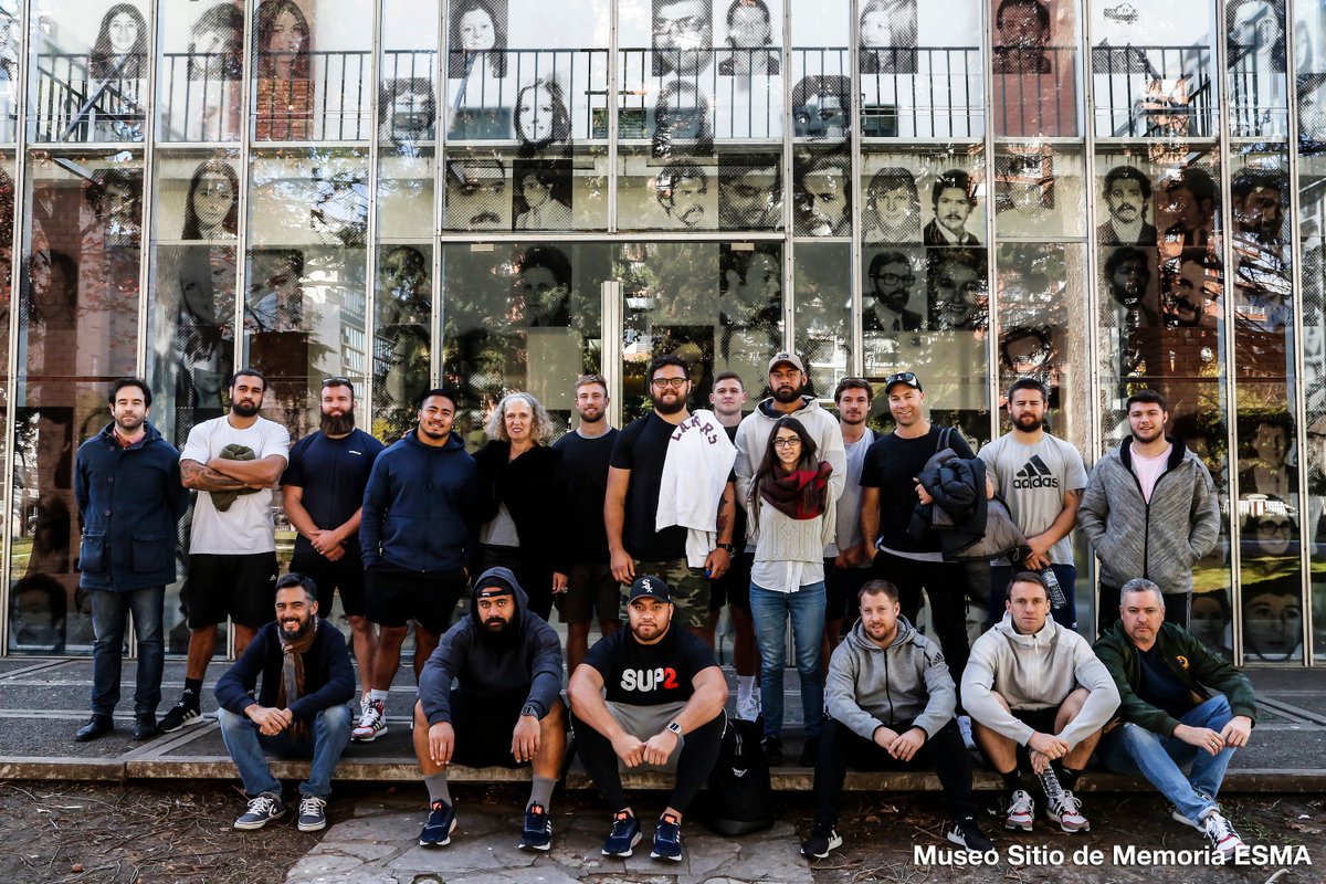 Visita de <a href="/AllBlacks/">All Blacks</a> al Museo Sitio de Memoria ESMA