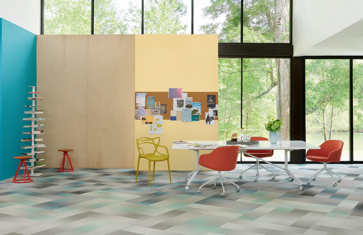 ShawContract's tweet photo. Your newest color inspiration for the spaces where we work, play and learn: meet reFrame, our woven LVT collection that enlivens interiors with visual depth and texture. See more: https://t.co/ozCwSVTnjI
📷: Mali Azima https://t.co/9L4TUoXc4V