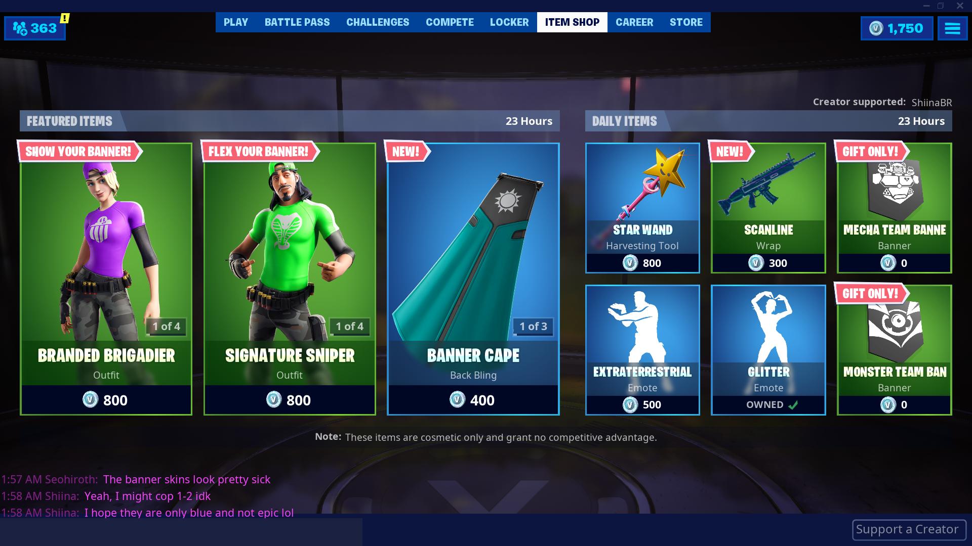 Shiinabr Fortnite Leaks On Twitter New Item Shop Creator