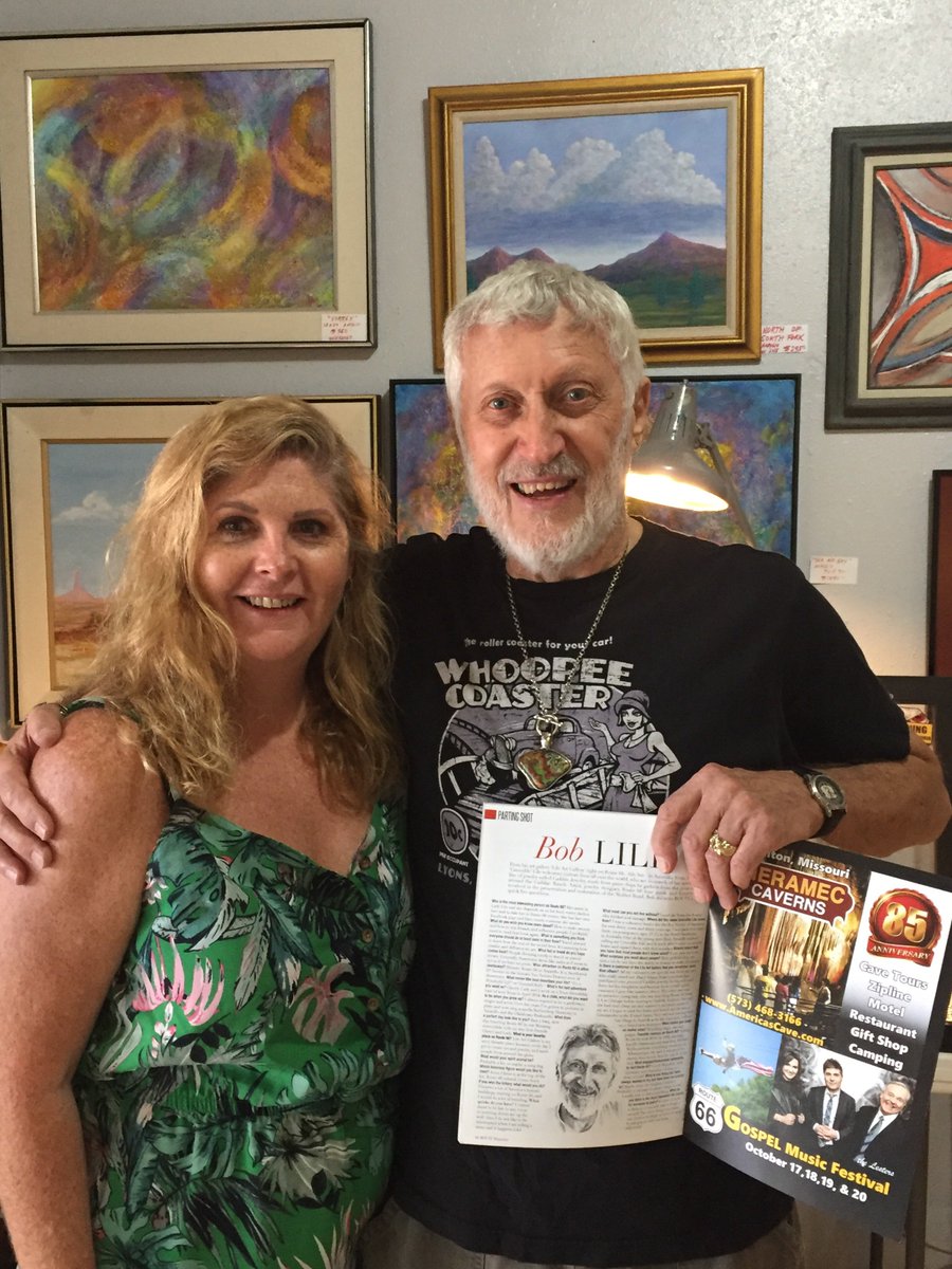 ROUTE Magazine (@routemagazine66) on Twitter photo The team is on the road and hanging out in Texas! Jennifer Mallon, lead artist for ROUTE spent some time with her favorite subject, Bob Lile in <a href="/Visit_Amarillo/">Visit Amarillo</a> Texas. <a href="/TexasMonthly/">Texas Monthly</a> <a href="/Texas664/">Texas66</a> <a href="/texasgov/">Texas.gov - State of Texas Official Website</a> <a href="/crocodilelile2/">Crocodile Lile</a> <a href="/TexasRoute66/">Georgann Rion</a> The team is on the road and hanging out in Texas! Jennifer Mallon, lead artist for ROUTE spent some time with her favorite subject, Bob Lile in <a href="/Visit_Amarillo/">Visit Amarillo</a> Texas. <a href="/TexasMonthly/">Texas Monthly</a> <a href="/Texas664/">Texas66</a> <a href="/texasgov/">Texas.gov - State of Texas Official Website</a> <a href="/crocodilelile2/">Crocodile Lile</a> <a href="/TexasRoute66/">Georgann Rion</a>