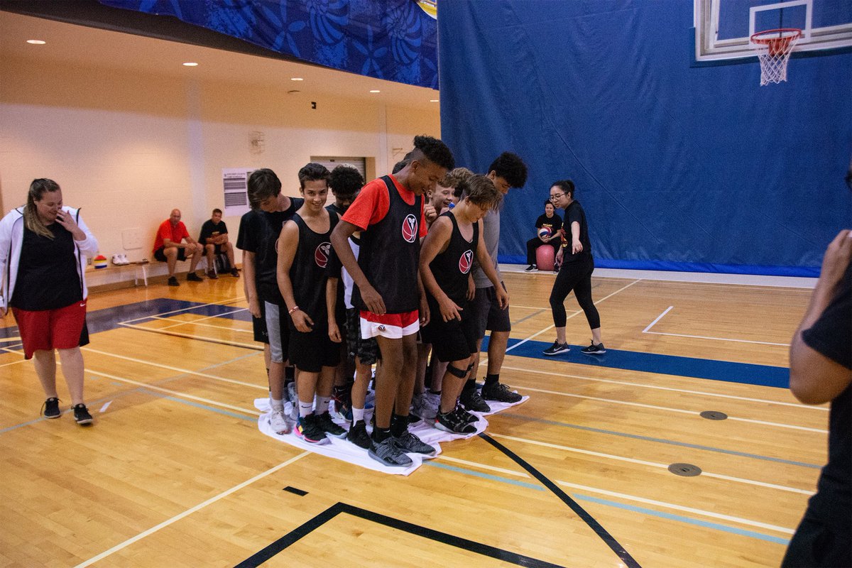 OBABBall's tweet photo. U14 Boys | Day 1
• Skill Stations
• Leadership Talk
• Team Building
• Fitness
#OSDP2019 #OntariosVeryOwn https://t.co/Z6vrmmRmjQ