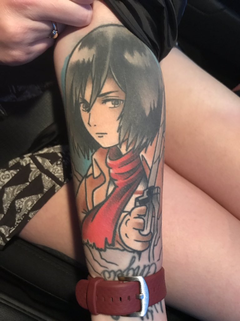 Featured image of post Attack On Titan Mikasa Tattoo : He&#039;s basically learning how to except the deaths of the ones he loves because they&#039;re all leaving him and he really.