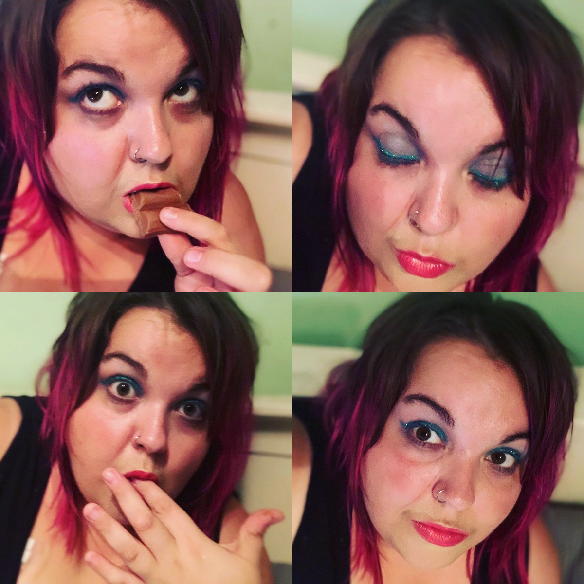 Who doesn’t love chocolate? instagram.com/only_tilly #bodypositivity #bopomonth #plussizewoman #plussizeclothing #cuteandchubby #loveyourbody