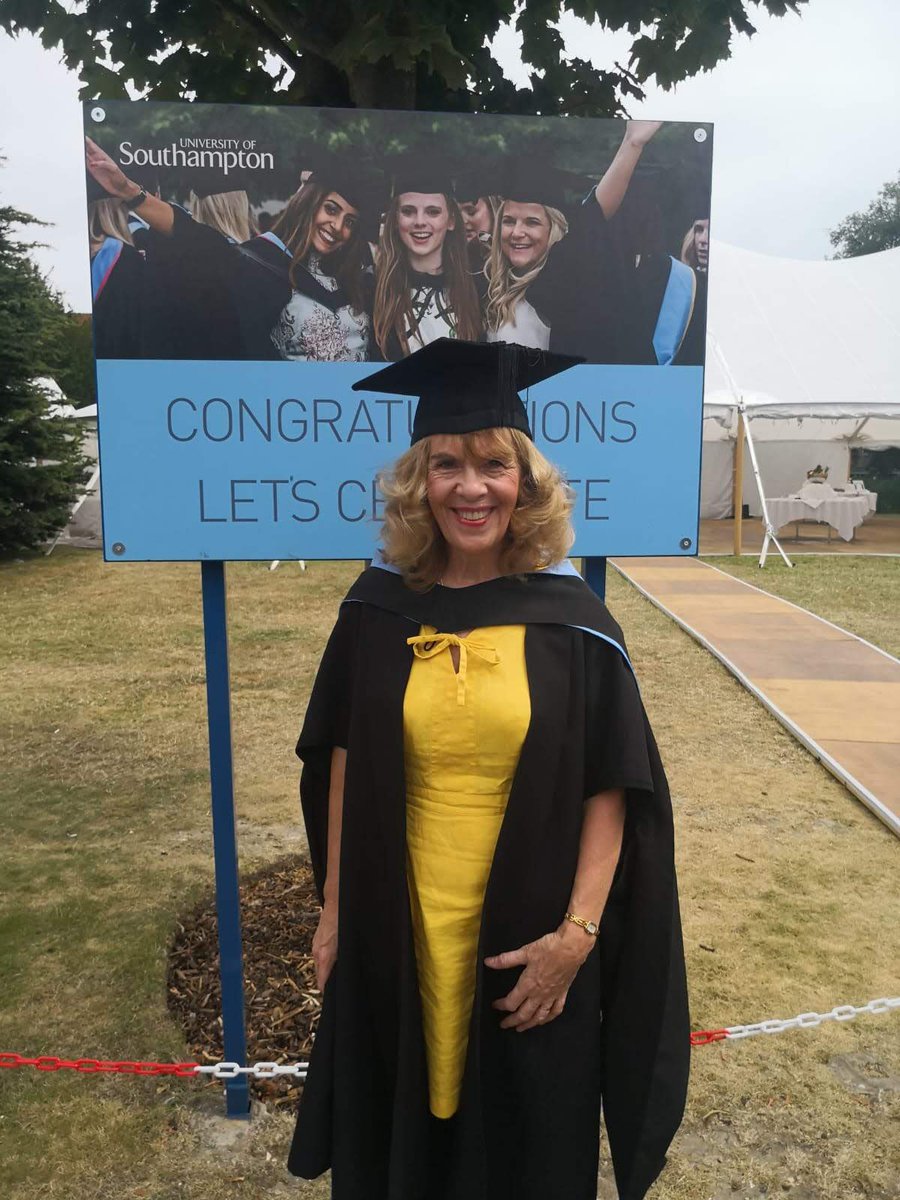 epilepsymidwife's tweet photo. So proud to #graduate today from ⁦@unisouthampton⁩ for advanced clinical practice #ACP #epilepsy #midwifery #Nursing #Graduation2019 #UoSgraduation with thanks to my family &amp; supervisor ⁦@ElizabethCluett⁩ https://t.co/FKNedYDzgF