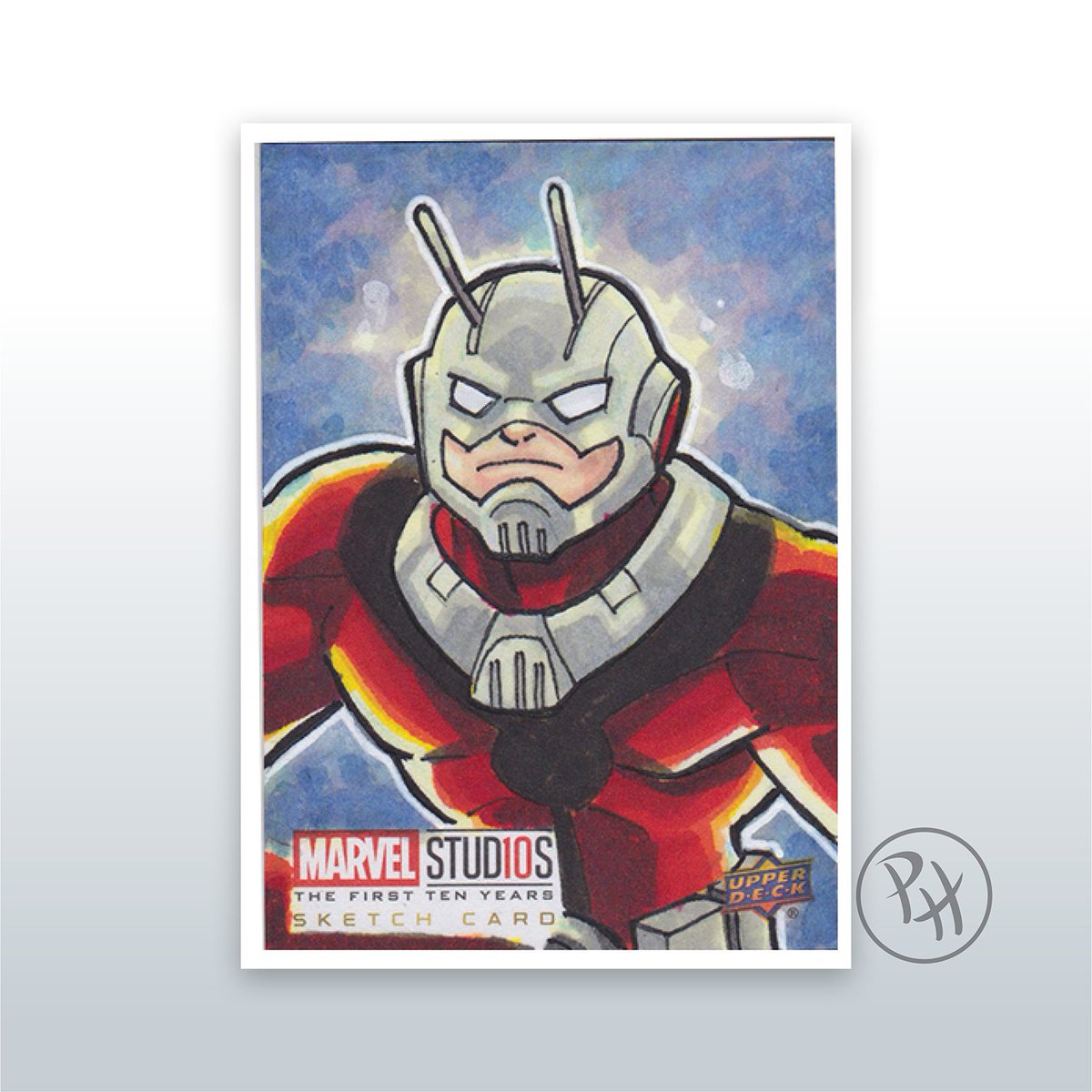 Pjhill81's tweet photo. ‘Heroes don’t come bigger than this!’
Ant Man & Yellow Jacket from my set for @UpperDeckEnt Marvel 10th Anniversary set. And more to come :)
.
#antman #yellowjacket #mcu10 #antmanandthewasp #mcu10years #upperdeck #sketchcards #TradingCards #Marvel https://t.co/BJCrr50Oti