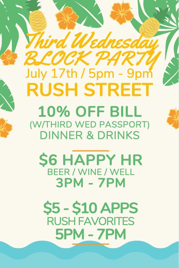 Join us tonight <a href="/DTCulverCity/">Downtown Culver City</a> for the BLOCK PARTY!