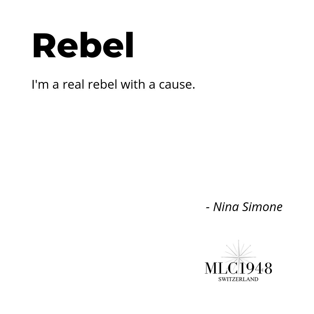mlc1948's tweet photo. A rebel with a cause.
.
#mlc1948 #quote #ninasimone #feelinggood #feelconfident #blues #jazz #piano #gospel #classical #elegance #talent #successfulwoman #success #workhard #bebold #chicworkchick #influencer #fashion #entrepreneur #italy #rebel https://t.co/xUaGi8Mwp4