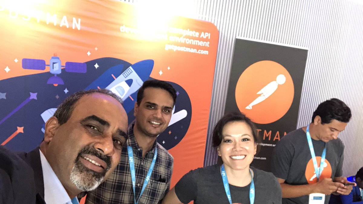 sarbjeetjohal's tweet image. APIs are the threads in digital economy fabric! With @postmanclient team at #APIdaysSF