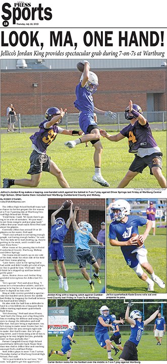 lafollettepress's tweet photo. Here is a look at the front page of this week's sports section, on newsstands tomorrow. @_j_o_r_d_a_n___ @jellicofootbal1 https://t.co/vp2AelL9Zo