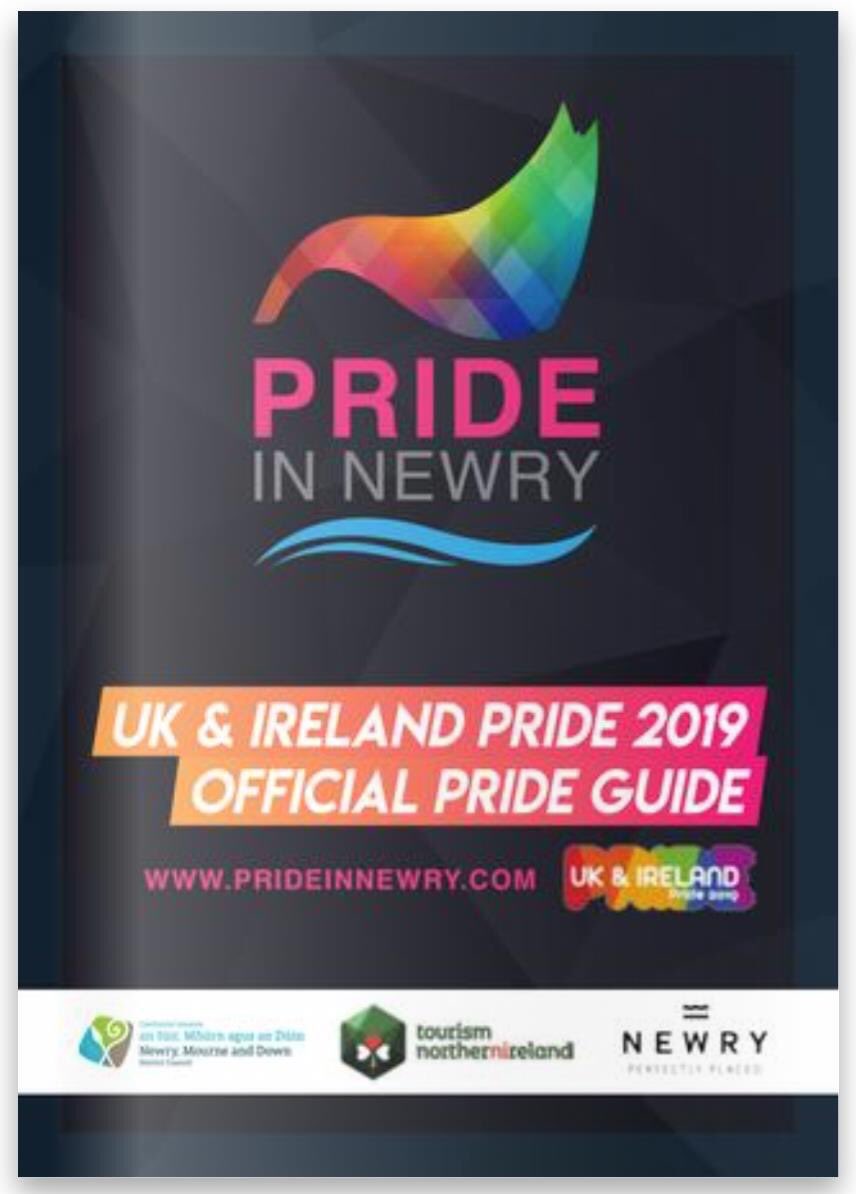 Our OFFICIAL PRIDE GUIDE will be out this coming FRIDAY! Who's Excited!?! WE ARE! #stonewall50 #discoverni