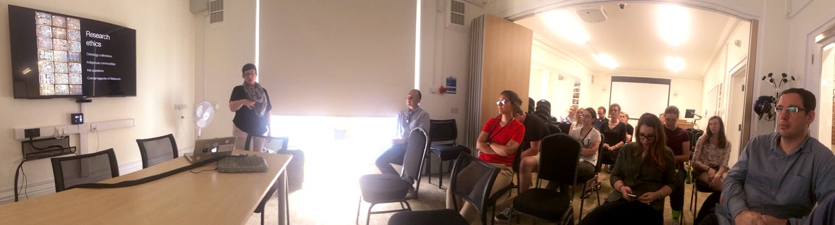 Hommel_bee's tweet photo. Great talk from @LeMoustier today! New perspectives on our changing relationships Neanderthals: space, time, craft, creation, popular and political appropriation, as well as our own academic ethics. Much to consider. Thanks Becky, @TORCHOxford, @keitoxford and @oxfordflame team! https://t.co/Es3b4S4KXY