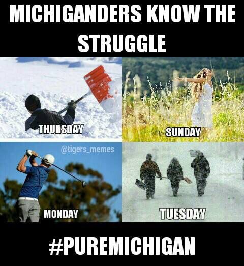TMTLansing's tweet photo. We know this all too well! #MichiganWeather https://t.co/DaYK7ffipa
