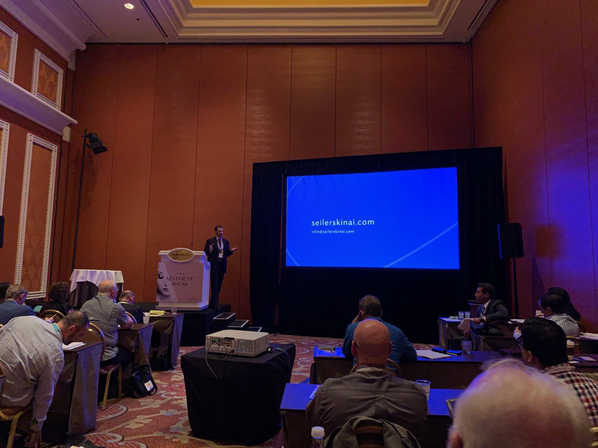 SeilerSkin's tweet image. #SeilerSkin took Vegas by storm last week! 🎲 Dr. Seiler and Jill attended the @AestheticShow_ to share some of their skin health expertise with fellow industry leaders and unveil the Seiler Skin Aesthetic Institute (SSAI).