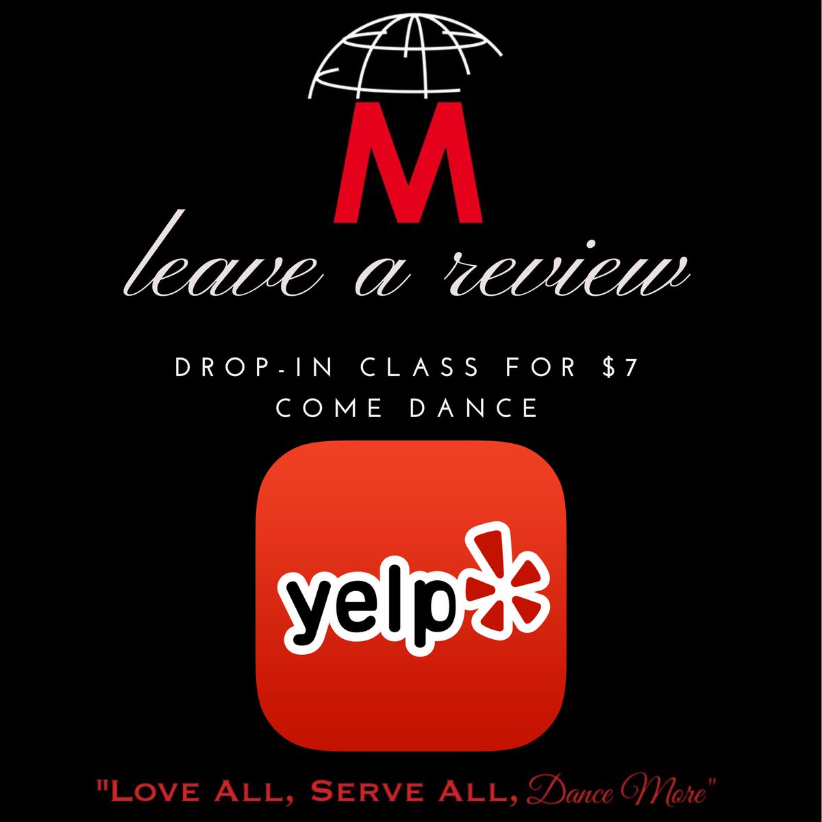 LEAVE A REVIEW, TAKE CLASS FOR $7!!! #yelp #review #dance #utah #slc #mdcslc #mdcdance <a href="/Yelp/">Yelp</a>