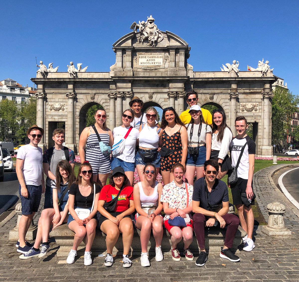 high_neston's tweet photo. 17 of our sixth form students enjoyed the culture in sunny Madrid whilst visiting the Royal Palace, Real Madrid stadium, Art museums and sampling the finest food! Huge thank you to Mr. Garcia and Mr. Weston. #nestonhighexperience #madrid #nestonhighschool #alevel #alevellanguages https://t.co/m37y1KqbHX
