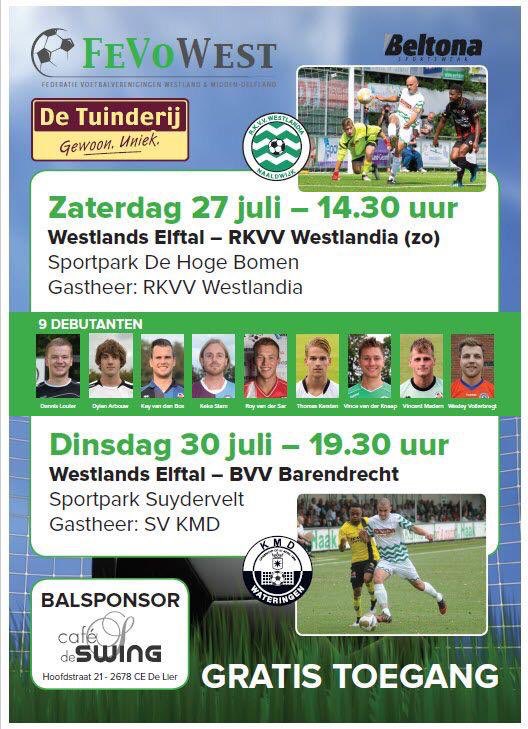 Westlandia's tweet photo. Over precies 10 dagen speelt Westlandia de eerste wedstrijd van het nieuwe seizoen. Zaterdag 27 juli treden ze aan tegen het Westlands Elftal op Sportpark De Hoge Bomen, dit is tevens de laatste wedstrijd van onze captain Marko van der Knaap. Tot dan!🤞🏼☀️ https://t.co/nKwq06spd0